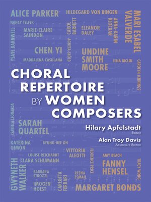 cover image of Choral Repertoire by Women Composers